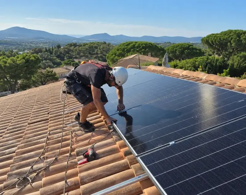 Installateur panneaux solaires Lamalou-les-Bains — pose photovoltaïque sur toiture