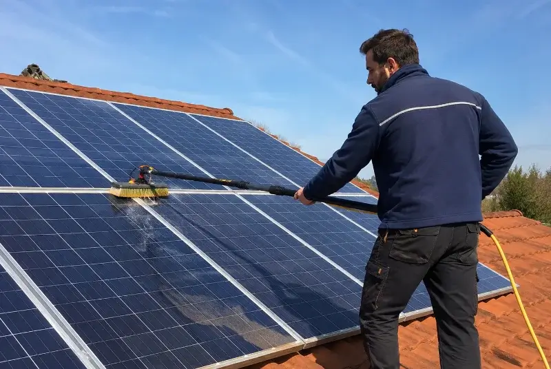 Nettoyage et entretien de panneaux solaires à Lamalou-les-Bains